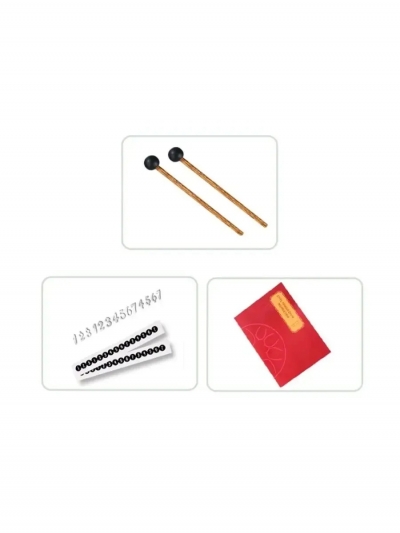 Фото: Глюкофон барабан Zani 8 тонов, 15 см лавандовый-5 Глюкофон барабан Zani 8 тонов, 15 см лавандовый-5